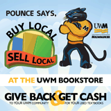 UWM Bookstore Buyback - Support the Locals